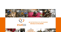 Desktop Screenshot of esatco.fr